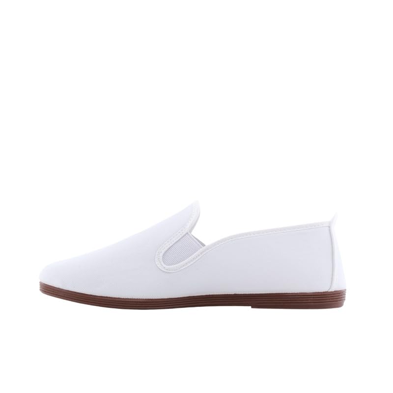 Zapatillas de lona Kung-Fu Escoolers E55 35 Blanco