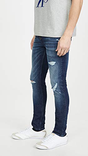 Image of Calvin Klein Jeans Men's Rinse Skinny in Dark Wash