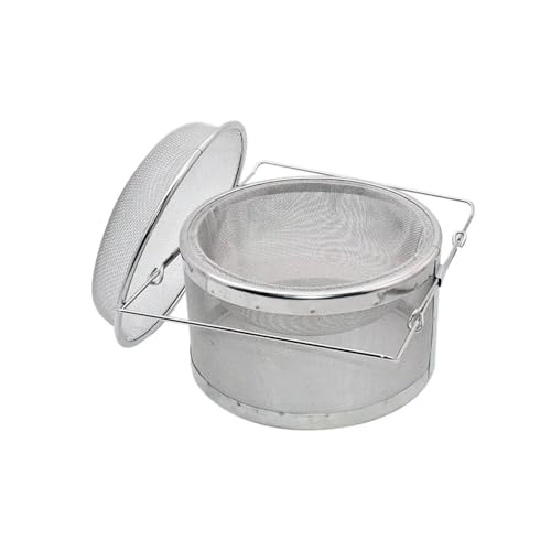 Filtre à miel double couche pour éliminer facilement les résidus de cire