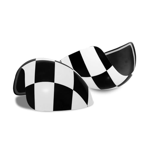 Ԃ̃obN~[nEWO For Mini For Cooper R55 R56 R60 R61 2007-2016 For Rear View Mirror Cover Side Mirror Cap(3,Manual)