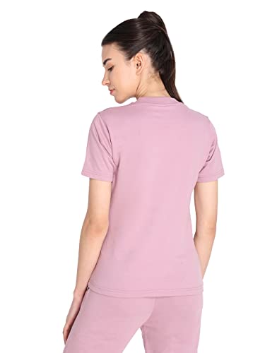 Image of CHKOKKO Women's Terry Cotton Loose Fit Half Sleeve Casual Style T-Shirt