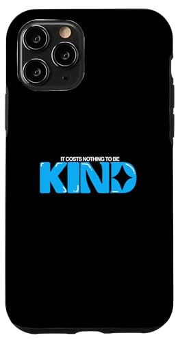 Blue Color Kindness Cost Nothing u[OtBbN X}zP[X iPhone 11 Pro p