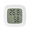LCD digitale kamer hygrometer thermometer, Jsdoin mini indoor hygrometer temperatuurmeter vochtigheidsmeter voor kas, tuin, kelder, kantoor (1 stuks)
