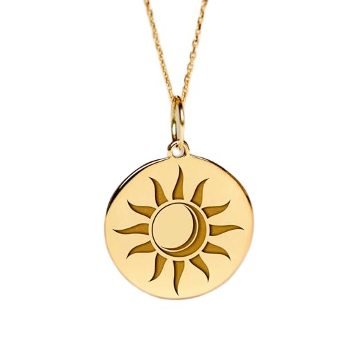 Collar de plata de ley 925 artesanal, el regalo ideal de joyería con baño de oro