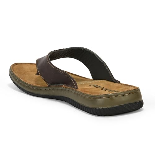 Image of Woodland Men's Leather Slippers