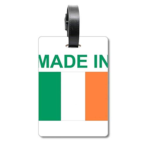 Étiquette à bagage Made in Ireland Country Love pour valise