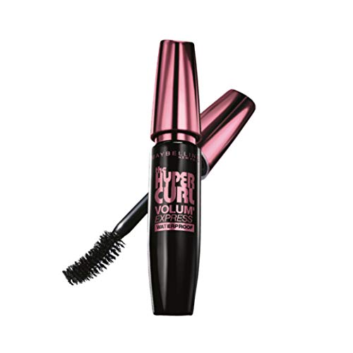 Maybelline New York Lasting Drama Gel Eyeliner ,Blackest Black, 2.5g And New York Hypercurl Mascara Waterproof, Black, 9.2ml Matte Finish
