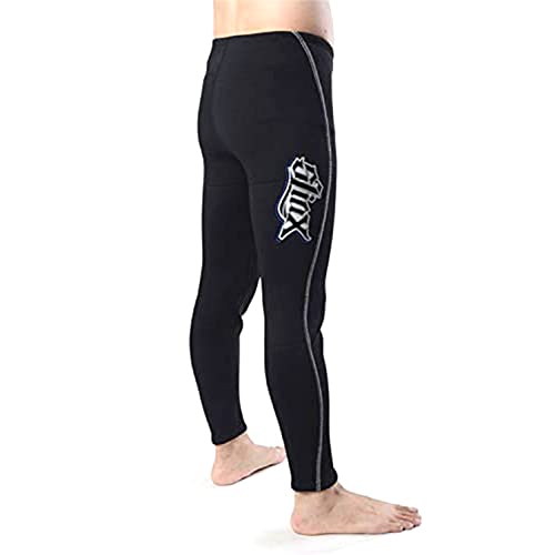 PAWHITS 3MM Unisex Neopren Thermal Diving Neoprenanzug Hose für Herren Damen Schnorcheln Scuba Surf Kanu Tauchen Hosen Neoprene Pants