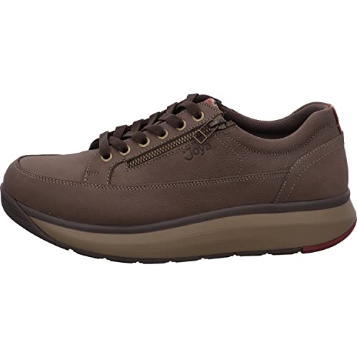 Preisvergleich Produktbild JOYA Bruno Brown - Herren Halbschuhe aus Nubukleder - 46 1 / 3