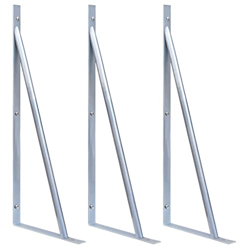 VidaXL 3X Soportes para Postes de Valla