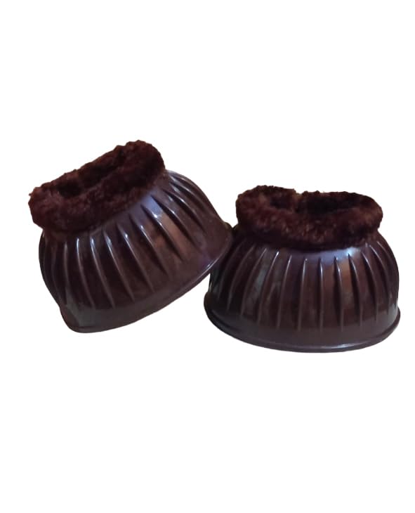 Rubber Bell Boots Horse Equine Professional Hoof Protector Brown Color Pair (B0CWMKXJHL) Amazon Price History, Amazon Price Tracker
