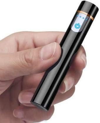 Drumstone (𝗦𝗽𝗲𝗰𝗶𝗮𝗹 𝟱 𝗬𝗲𝗮𝗿𝘀 𝗪𝗮𝗿𝗿𝗮𝗻𝘁𝘆) USB Rechargeable Electric Cigarette Lighter with On/Off Touch Sensor, Butane-Free, Flameless Design for Convenient and Safe Cigarette-image-17