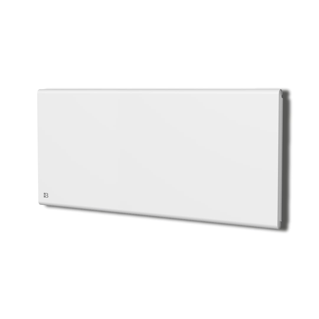 BESTHERM - Radiatore elettrico fisso a inerzia a secco ghisa+pellicola 2000W Bestherm NEMESIS orizzontale bianco