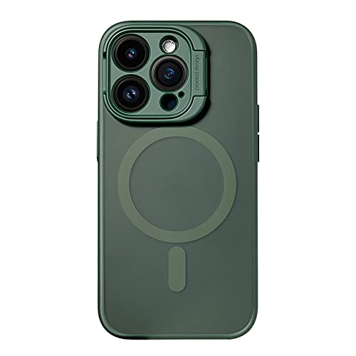 Funda iPhone 13 magnética antichoque ALLUPS con anillo de soporte para vídeos