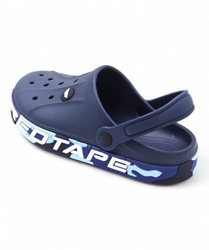 Image of Red Tape Mens Lightweight EVA Clogs Slip-On Comfortable Casual Footwear with Adjustable Back Strap and Anti-Slip Outsole