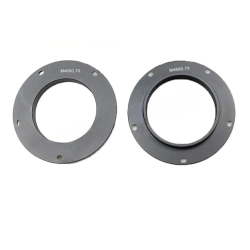 Rotador 360 grados M48 con ajustador de ángulo para microscopio y telescopio