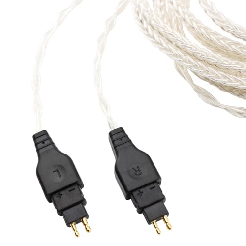 Cable de audio Jack 6.35 mm compatible con Sennheiser 1.5m miniatura 5