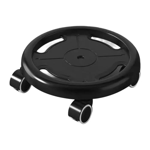 Milageto Disco de Rodillo Abdominal, Placa de Rueda para músculos Abdominales, Rodillos Abdominales, Rodillos de Cuatro Ruedas, Deslizadores con Ruedas, Negro - imagen 6