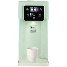 Instant Hot Water Dispenser - 110V 1500W Electric Tea Kettle with 0.79 Gal Tank, 45dB, Quick Heating in 3 Seconds, Safety Lock - Perfect for Home and Office Use, Green