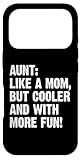 Funny Aunt Like A Mom But Cooler