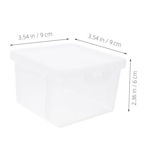 Caja transparente para monedas 2 unidades miniatura 2