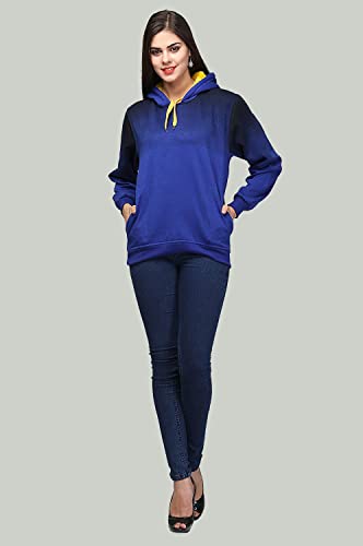 Image of AHHAAAA Women's Cotton Hooded Hoodies Sweatshirt