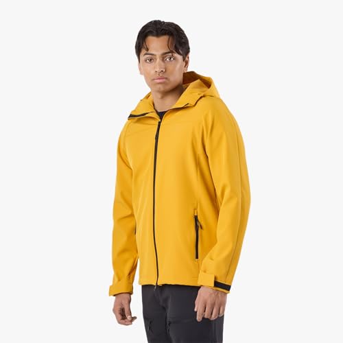 Veste softshell pour homme météo changeante avec poignets ajustables