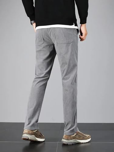 Image of Lymio Trouser for Men || Rib Pattan Style Trouser || Solid Style Pant || Casual Pant for Men (TR-27-30)