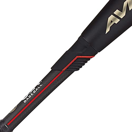 Axe Bat 2022 Avenge Pro (-10, 2-5/8") Usabat Baseball Bat, 2-Piece Composite, Black/Red/Gold (32" / 22 Oz.) #TOP4