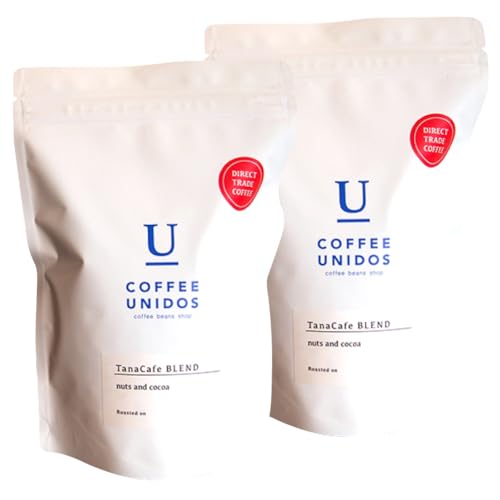 COFFEE UNIDOS 中深煎り コーヒー 豆 タナカフェブレンド 250g × 2袋( 豆 ・ 粉 選べます ) AQF011 (粗挽き)