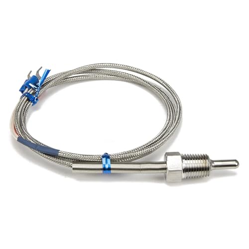 Sensor PT100 para control térmico exacto con sonda de 30mm y cable reforzado 2