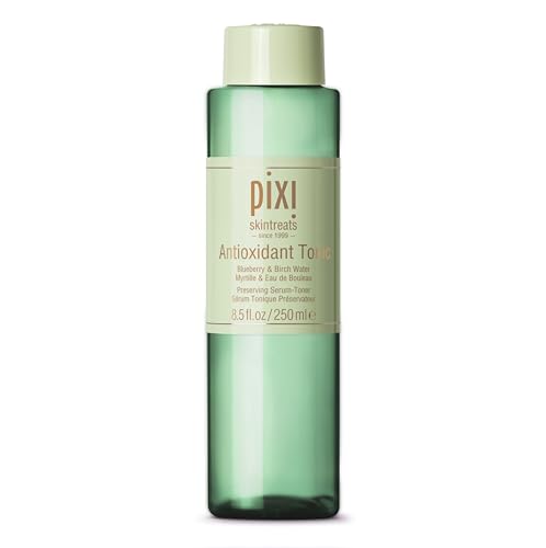 Pixi Antioxidant Tonic | Alcohol-Free Hydrating Multi-Tasking Formula with 3 Facial Skin Care Products in 1 | Face Toner, Essence, and Serum in One Step | 250ml Pixi Antioxidant Tonic | Alcohol-Free Hydrating Multi-Tasking Formula with 3 Facial Skin Care Products in 1 | Face Toner, Essence, and Serum in One Step | 250ml