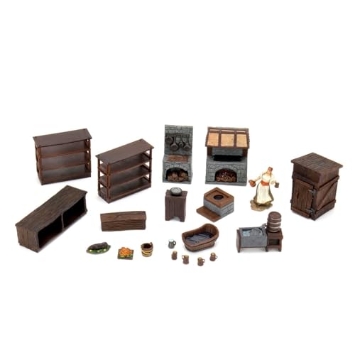 Warlock Tiles Kitchen de WizKids accessoires de décor pour jeux de rôle - 3