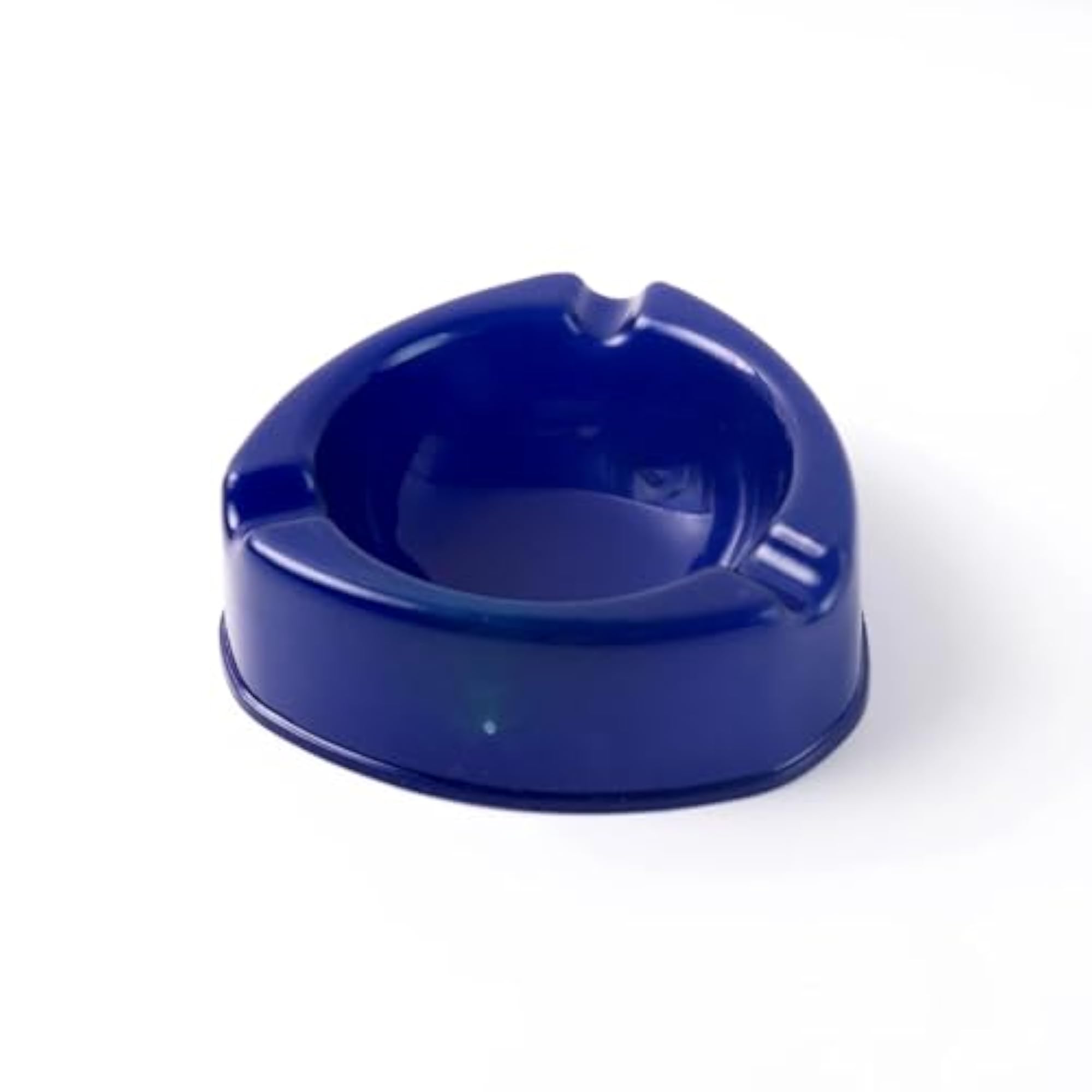 Plastic Heavy-Duty Smokeless Ashtray with 3 Slots