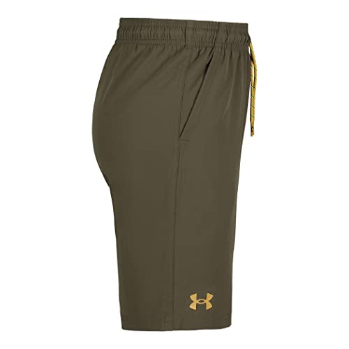 Image of Under Armour Boys 4-Way Stretch Pull-on Tech Shorts, Moisture Wicking, Side Hand Pockets, Outdoor Collection