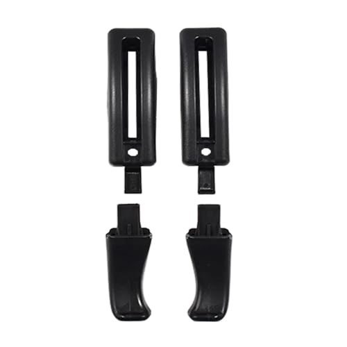 VHEUHZ Lot de 2 couvercles pour le levier d'inclinaison et de pliage des sièges avant et du levier de poignée, compatibles avec VW Golf Jetta Polo 6N...