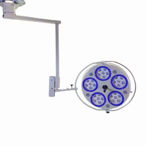 EustomA Shadowless Ceiling LED Light 30 W Cold Light 30 LEDs Examination Light 5 Holes 360° Rotation Exam Lamp for Lab