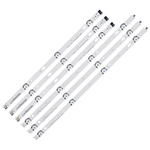 MAKAZHZZRM Tira de retroiluminación LED Compatible Fit For 43UJ633T, 43UJ634V, 43UJ6510, 43UJ6517, 43UJ6525, 43UJ654V, 43UJ675V, 43UJ701V, 43UJ750V, 43UJ7220 y 43UK6200PLA.