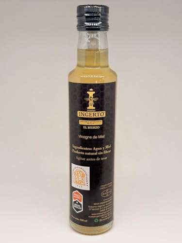 Vinagre de Miel Premium – Producto Artesano – Mieles Ingerto – 250 ml