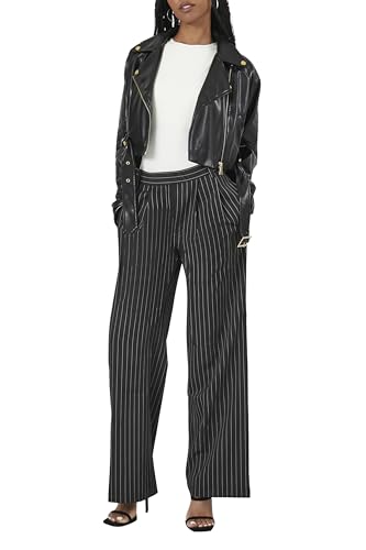 Forever 21 Women's Cropped Faux Leather Moto Jacket4