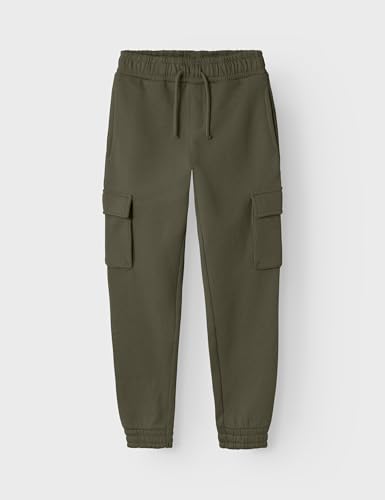 Name It Nkmollie Cargo Pant Bru Noos Pantaloni, Olive Night, 152 Bambino - 4