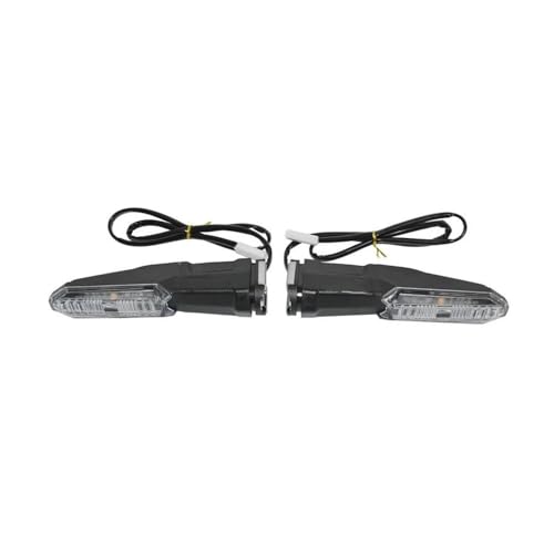 Clignotants Moto avec Lentille Claire pour une Visibilité Maximale