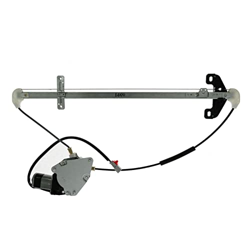 Image of TRQ Rear Right Power Window Regulator & Motor Assembly Passenger Side Compatible with 2002-2006 Honda CR-V