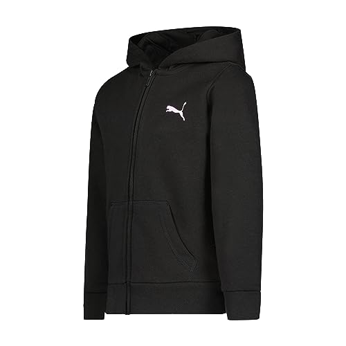 Image of PUMA Girls' Core Logo Zip Up Hoodie