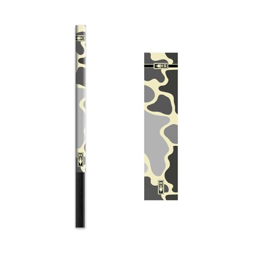 Bandes de flèche camouflage résolvant les problèmes de décollage de plumes sur tube XL