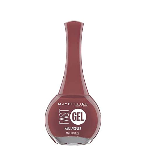 Maybelline Fast Gel Nail Lacquer Smoky Rose 14 Long-Lasting Nail Polish 7ml