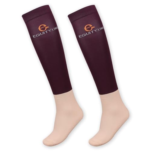 e EQUITYUM Calcetines unisex para equitación Meryl, tejido técnico, refuerzo en el pie, cómodos, resistentes y eficientes
