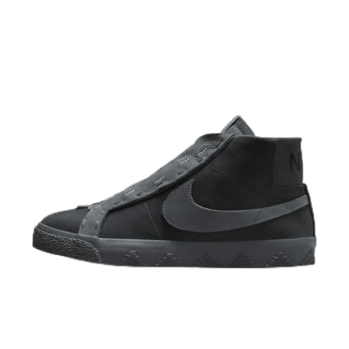 Nike Zoom Blazer Mid Skate Shoes (FQ0792-001, Anthracite/Dark Smoke Grey)