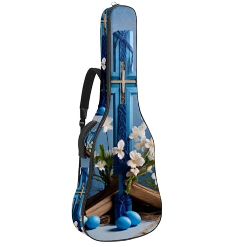 Sac pour guitare avec doublure de protection antichoc et tissu étanche multicolore