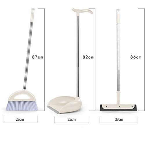 Besen-Set-Kombination Antihaft-Besen-weiches Kehr-Haushalts-Reinigungs-Set (D wie abgebildet) – Bild 3